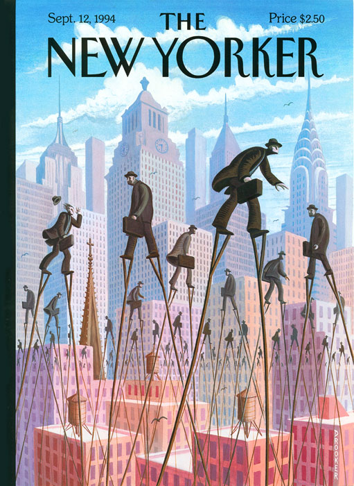 The New Yorker cover, par Eric Drooker