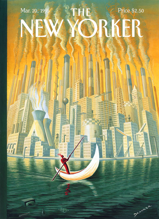 The New Yorker cover, par Eric Drooker