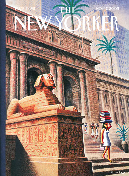 The New Yorker cover, par Eric Drooker