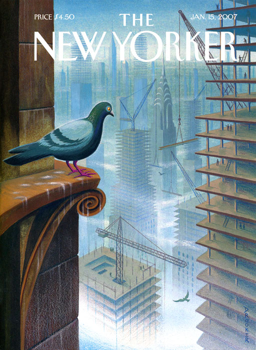 The New Yorker cover, par Eric Drooker