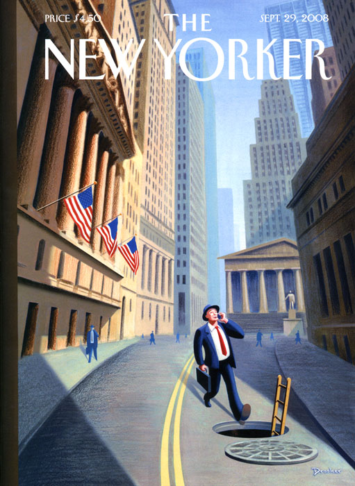 The New Yorker cover, par Eric Drooker