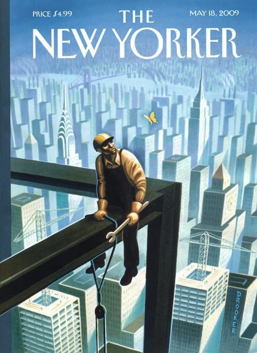 The New Yorker cover, par Eric Drooker