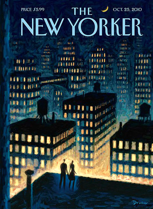 The New Yorker cover, par Eric Drooker