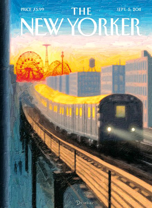 The New Yorker cover, par Eric Drooker