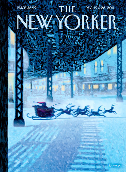 The New Yorker cover, par Eric Drooker