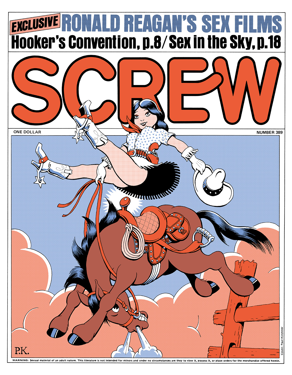 Screw magazine, par Paul Kirchner