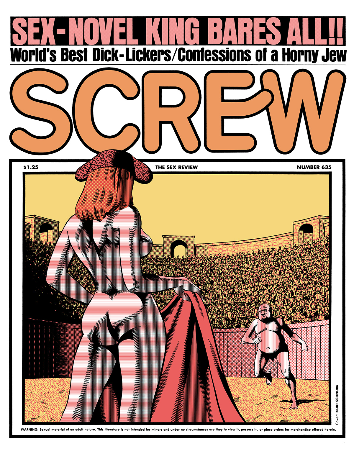 Screw magazine, par Paul Kirchner