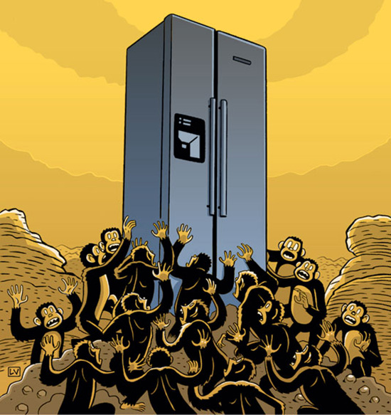 Illustration de Lucas Varela pour le Financial Times