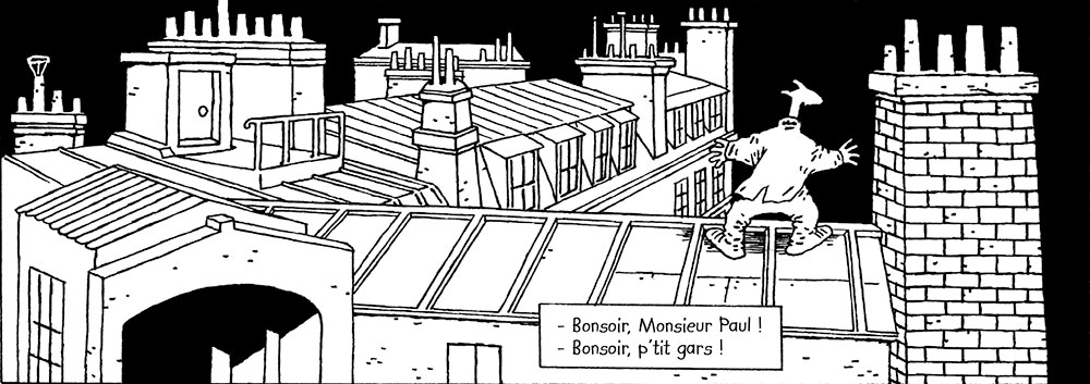 Les ombres blanches, illustration