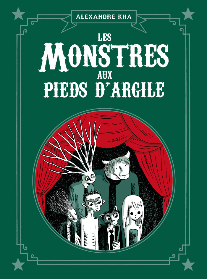 les monstres aux pieds d'argile, couv