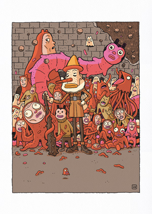 Paolo Pinocchio, par Lucas Varela 