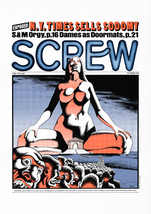 Screw #321: The Temple, by Paul Kirchner 