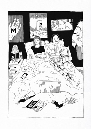 Roxane et Pénélope, par Maybelline Skvortzoff 