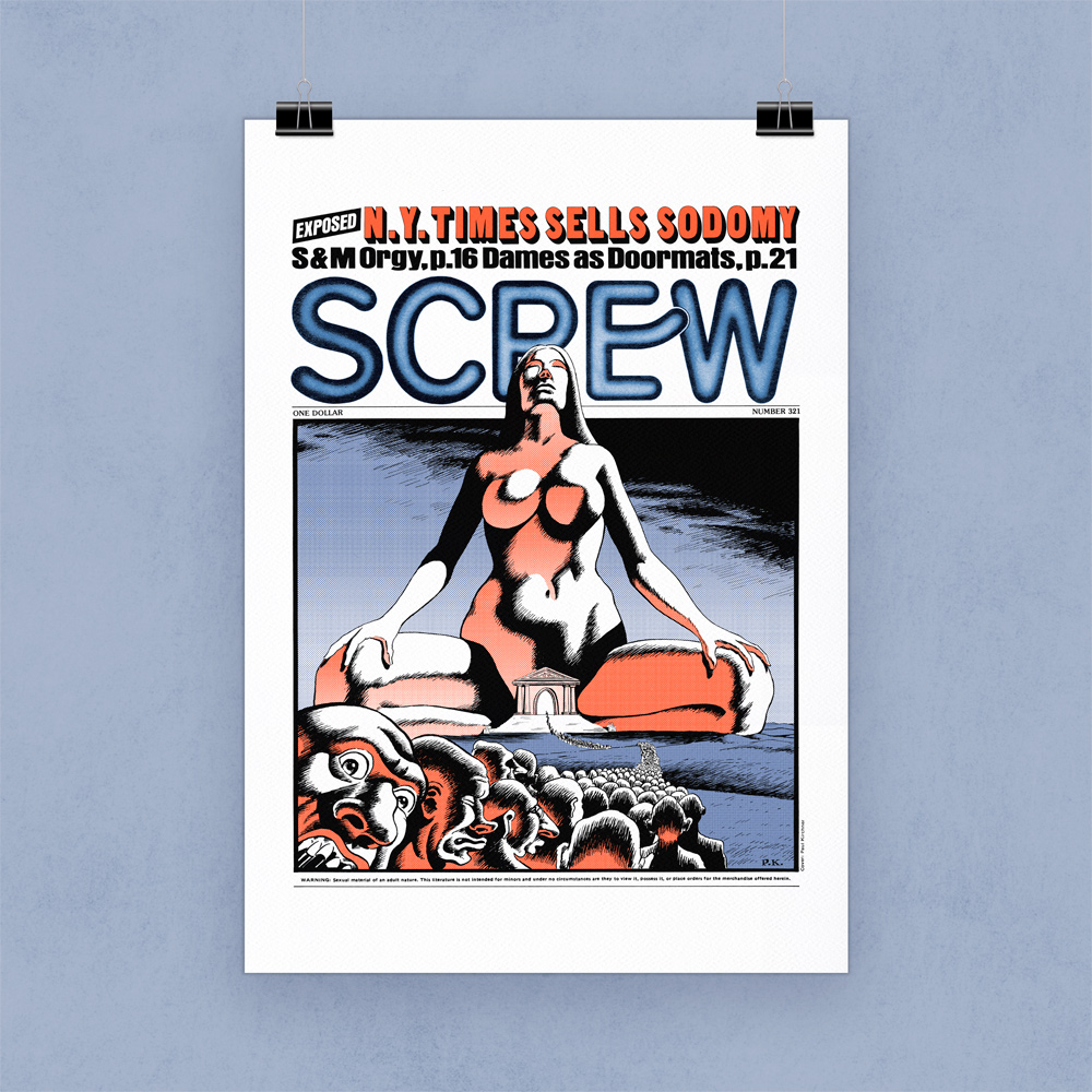 Affiche Screw #321: The Temple