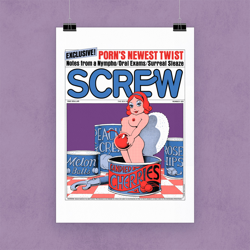 Affiche Screw #429: Candied Cherries