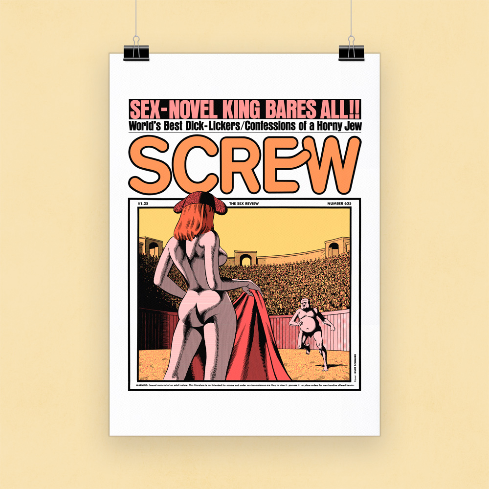 Affiche Screw #635: The Toreador
