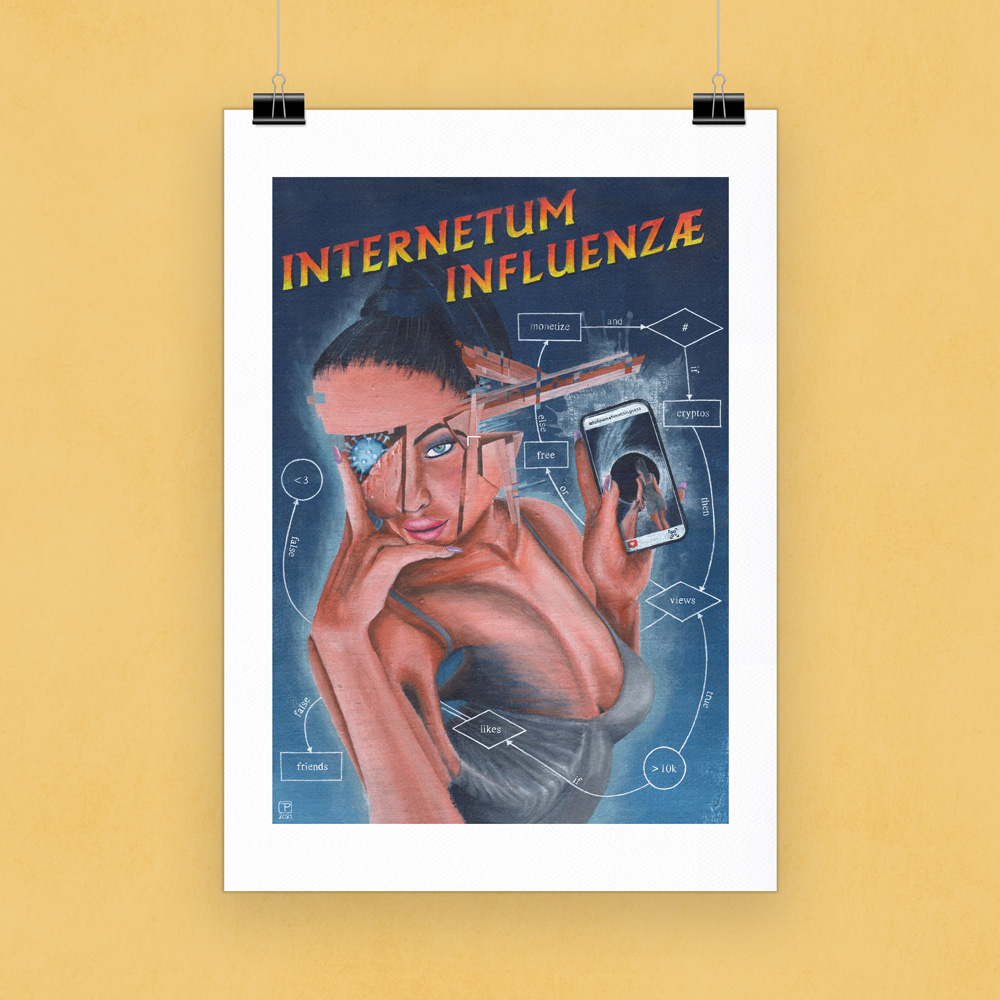 Affiche Internetum Influenzae