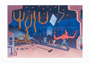 Affiche Le robot qui aimait les mouches