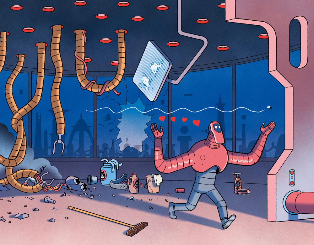 Le jour le plus long du futur, illustration