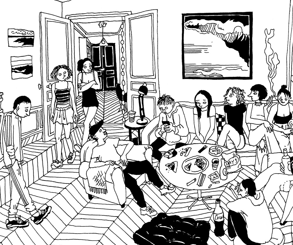 Tachycardia, illustration